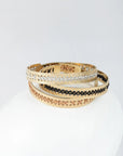 bracelet camille enrico broderie or