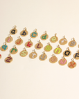 coffret fête des mères médaille initiale mini initiale