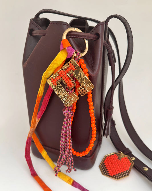 Grigri de sac SAYA . Orange