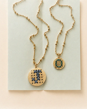 DUO de colliers INITIALES