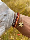 Amulette Coeur enlacé . AGAPI