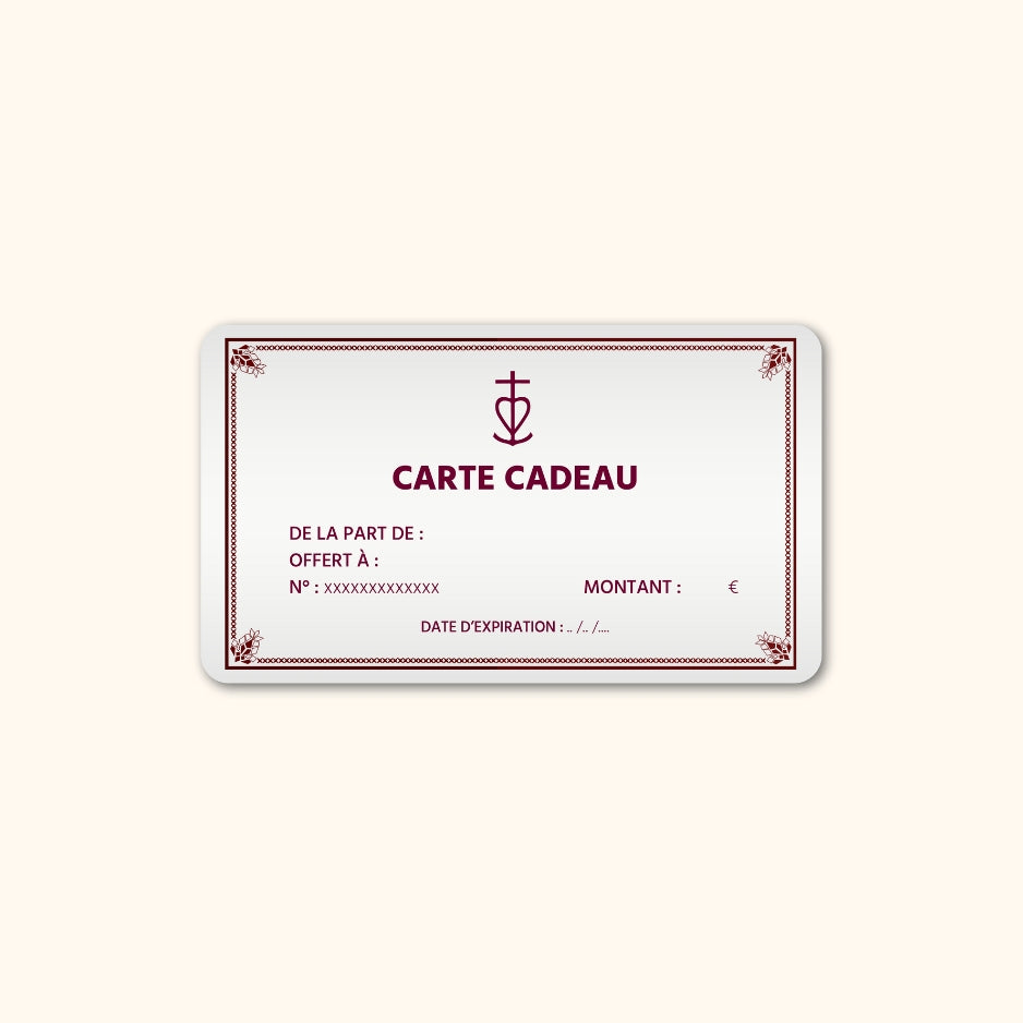 CARTE CADEAU