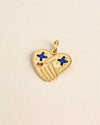 Amulette Coeur enlacé . AGAPI