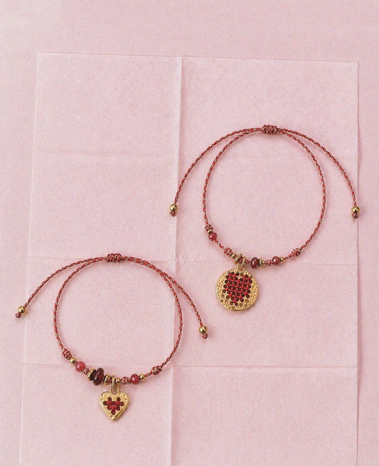 DUO de bracelets . AMORE