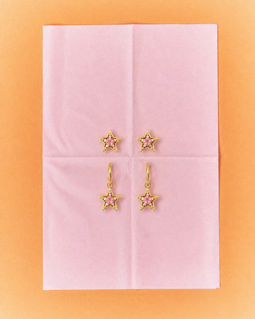 DUO de boucles d'oreilles . JEBHA