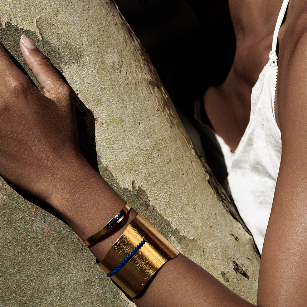 manchette or broderie camille enrico