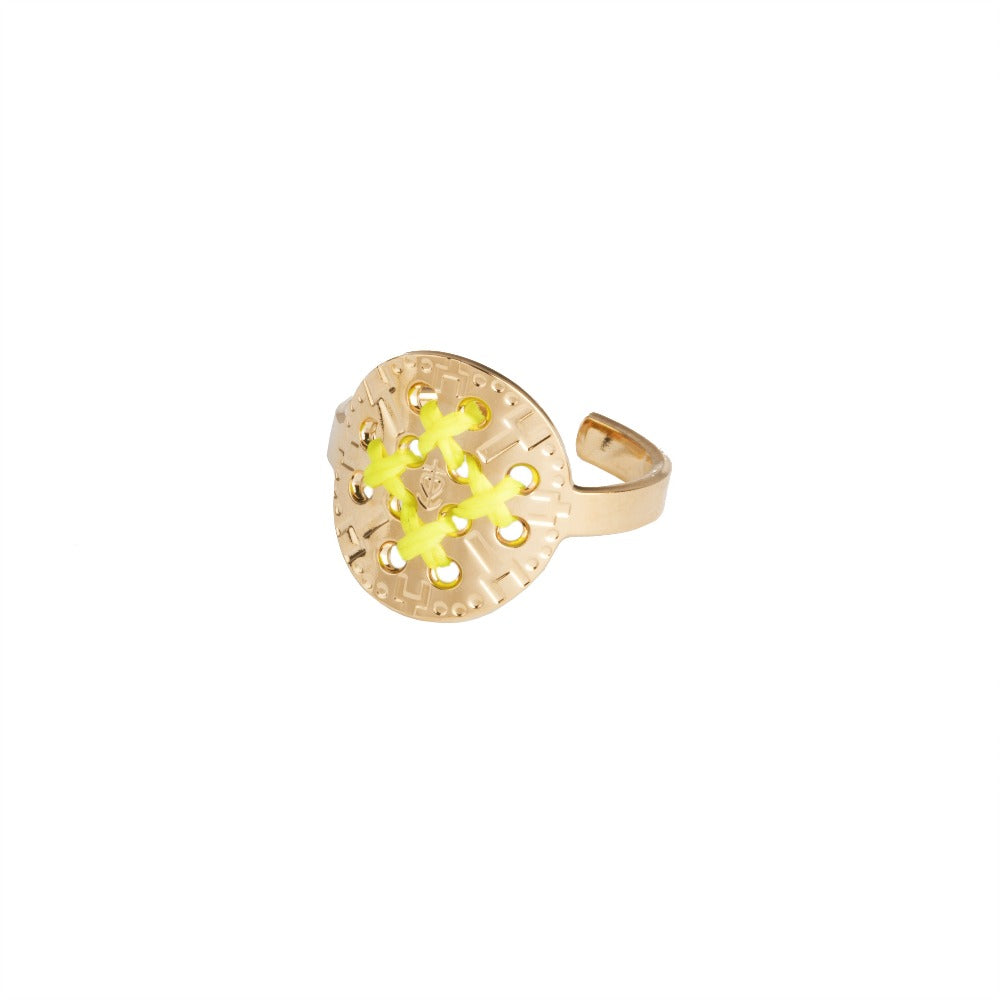 bague camille enrico broderie or france