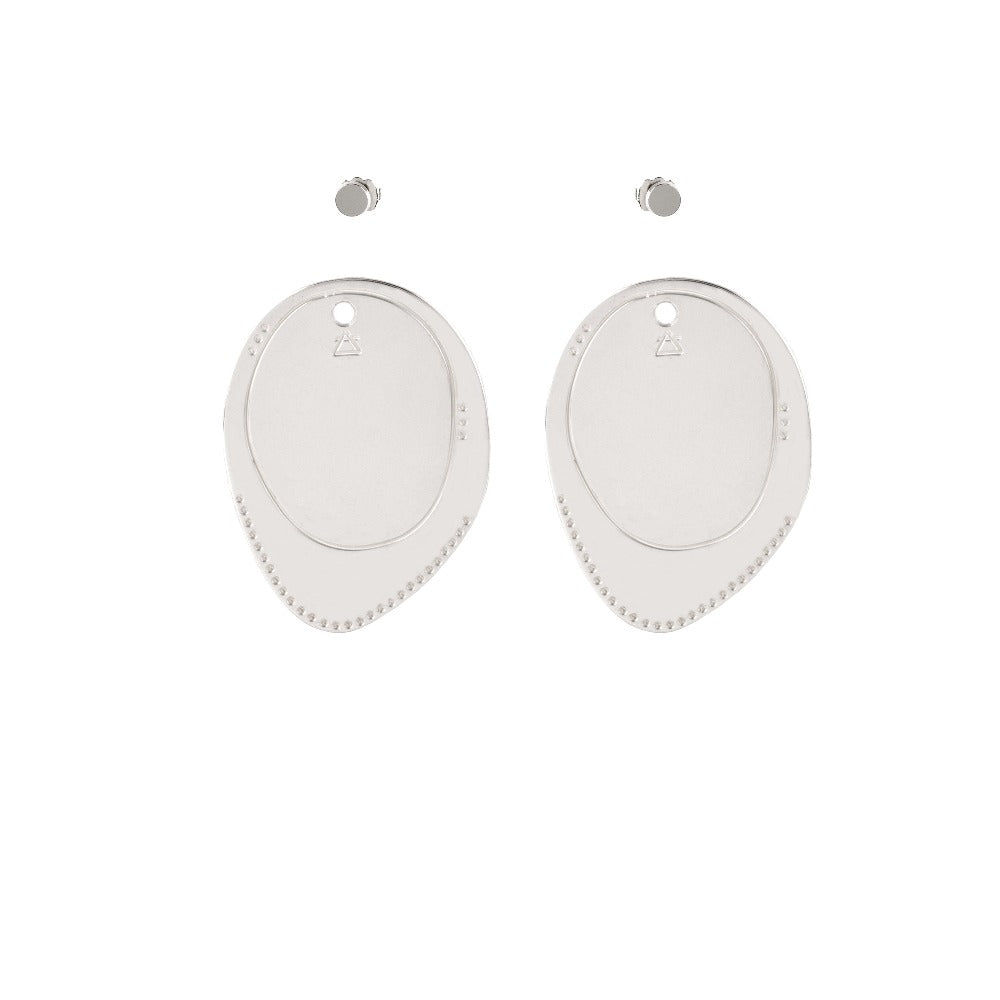 boucles d&#39;oreilles camille enrico argent france