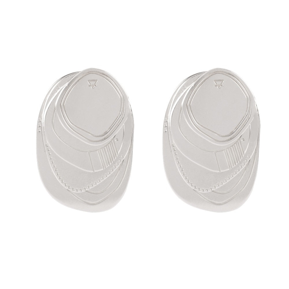 boucles d&#39;oreilles camille enrico argent france