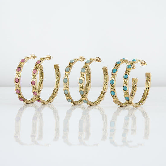 boucles d'oreilles camille enrico or perles france