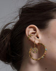 boucles d'oreilles camille enrico or perles france