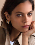 boucles d'oreilles camille enrico  or france