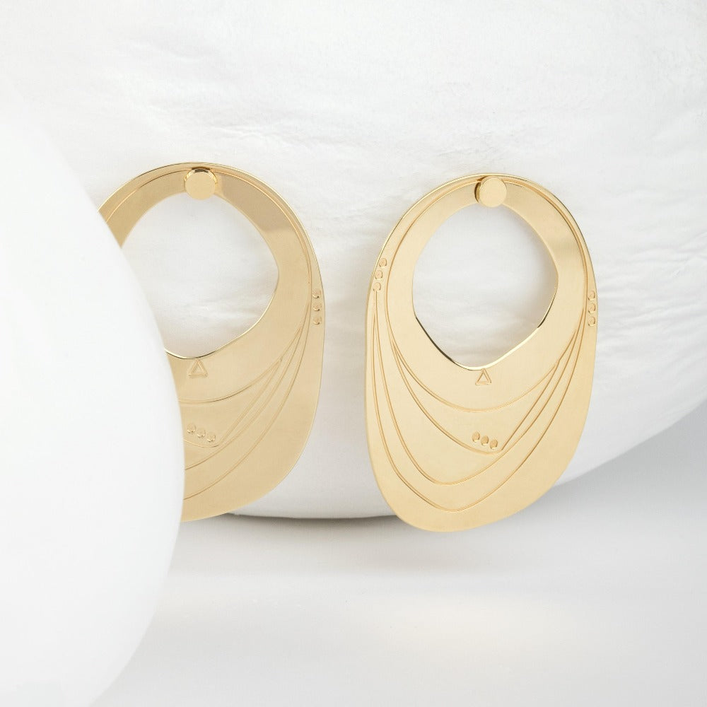 boucles d'oreilles camille enrico or france