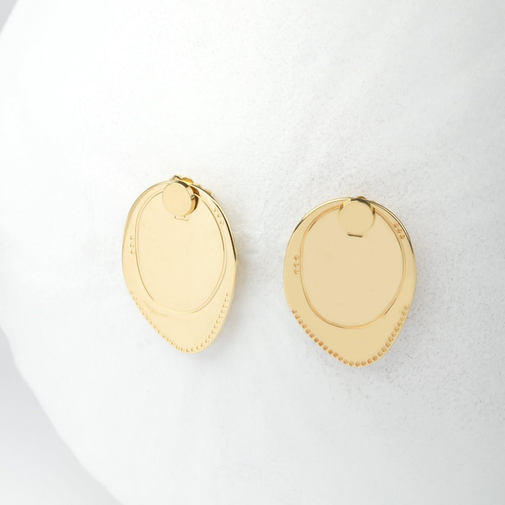 boucles d&#39;oreilles camille enrico or france