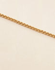 chaine palmier bracelet or