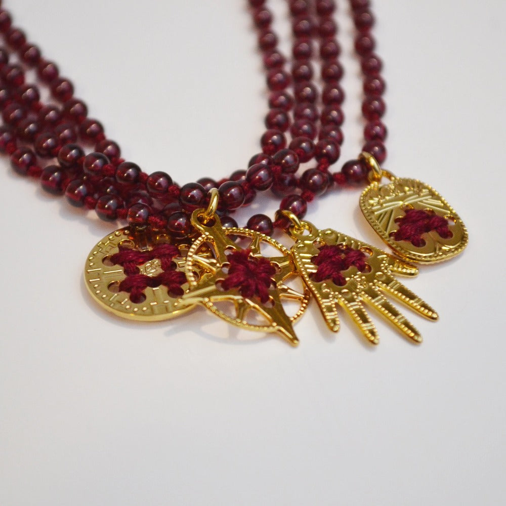 Garnet Necklace