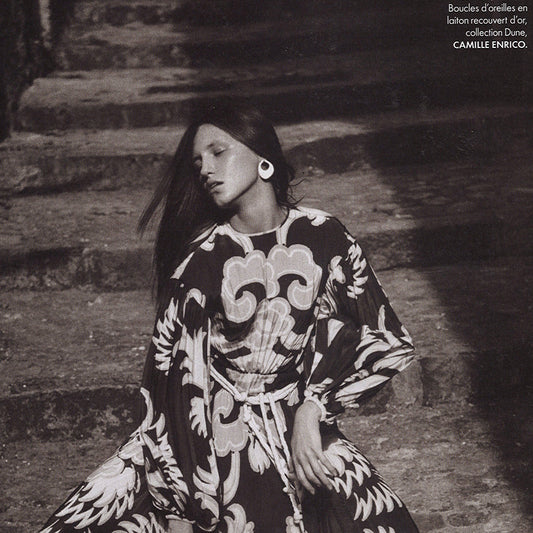 Maxi boucles d'oreilles EAU