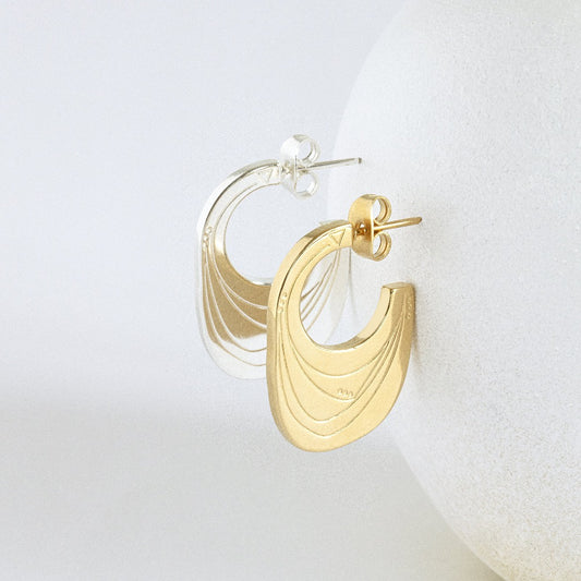 boucles d'oreilles camille enrico  or france