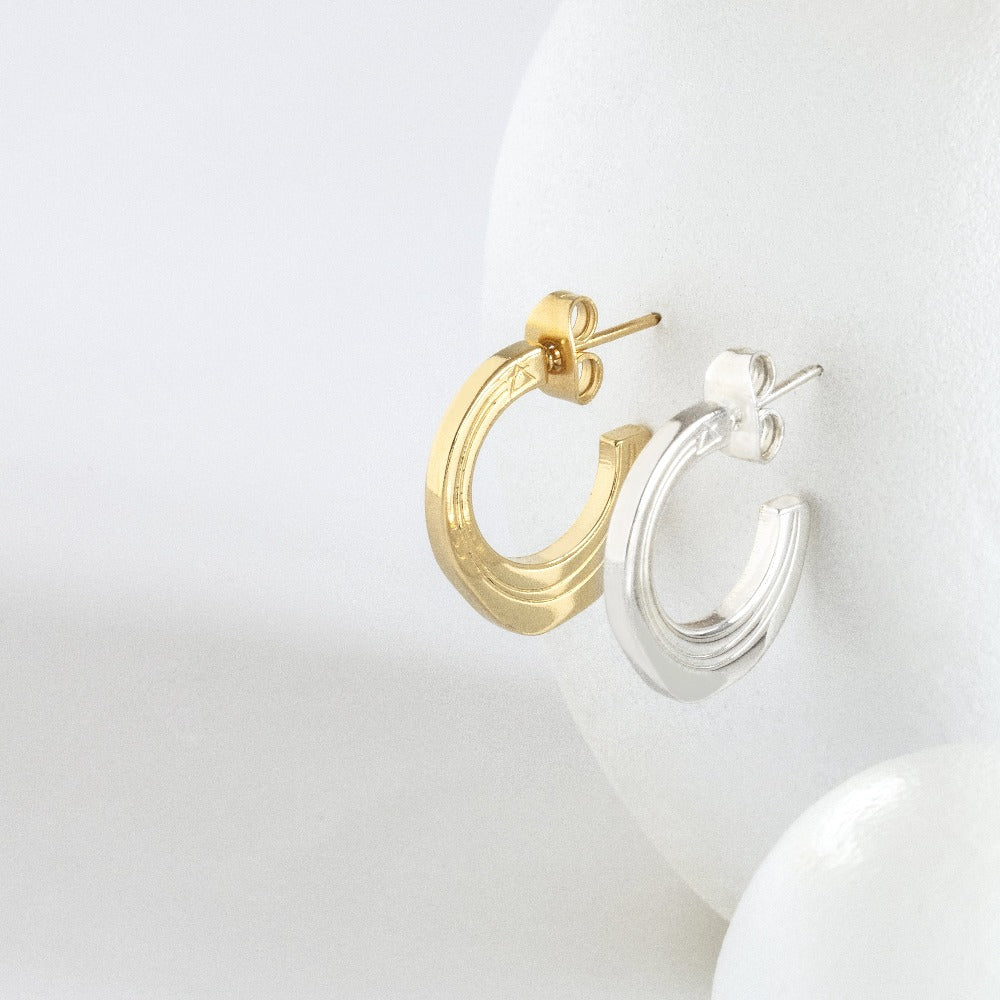 boucles d&#39;oreilles camille enrico  or france