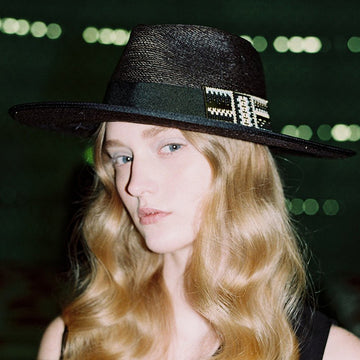 Chapeau Zeebo Deluxe Noir / Collaboration Big Aristote #2