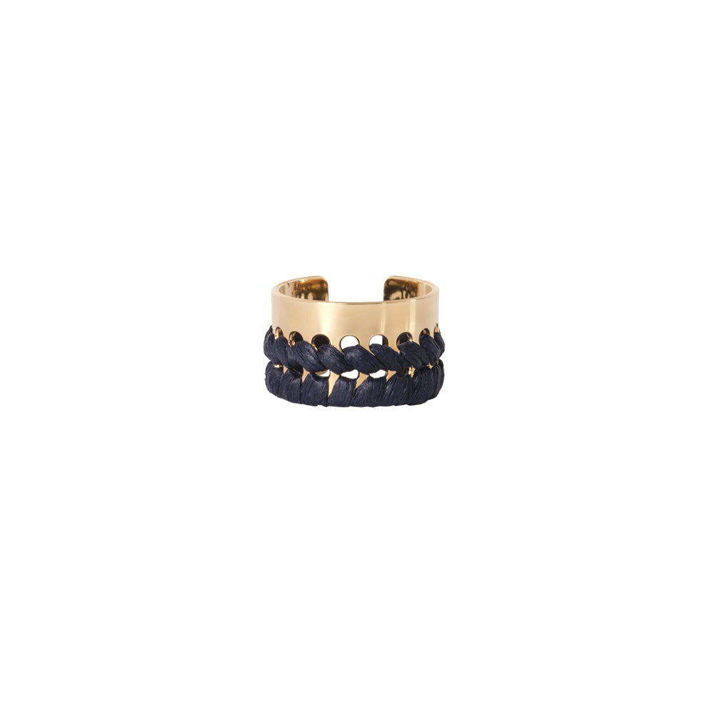 bague camille enrico broderie or france raphia