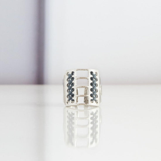 CAMILLE ENRICO - Bague AMPRA argent ardoise