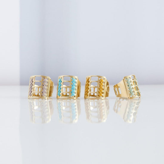 CAMILLE ENRICO - Bagues AMPRA or