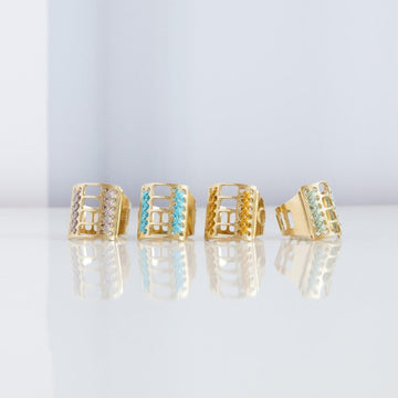 CAMILLE ENRICO - Bagues AMPRA or