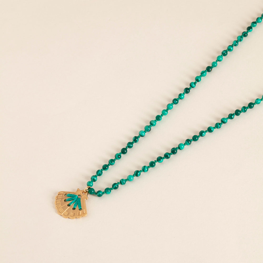 Collier Malachite