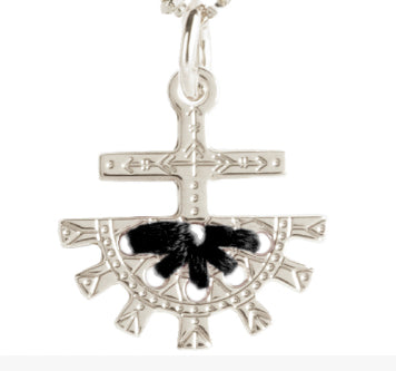 Amulette Soleil . RAVI . Argent